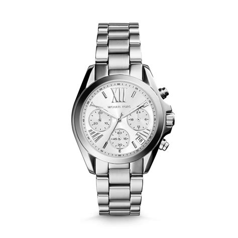 michael kors taylor mini watch silver|Michael Kors Watch silver women's.